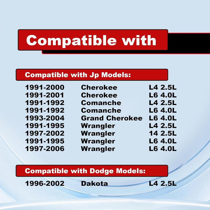 Pleoos Engine Water Pump Inlet Tube Compatible With Dodge & Jp Models-1991-1992 Comanche, 1991-2001 Cherokee, 1993-2004 Grand Cherokee, 1996-2002 Dakota, 1991-2006 Wrangler Replaces 53007978 - Image 3